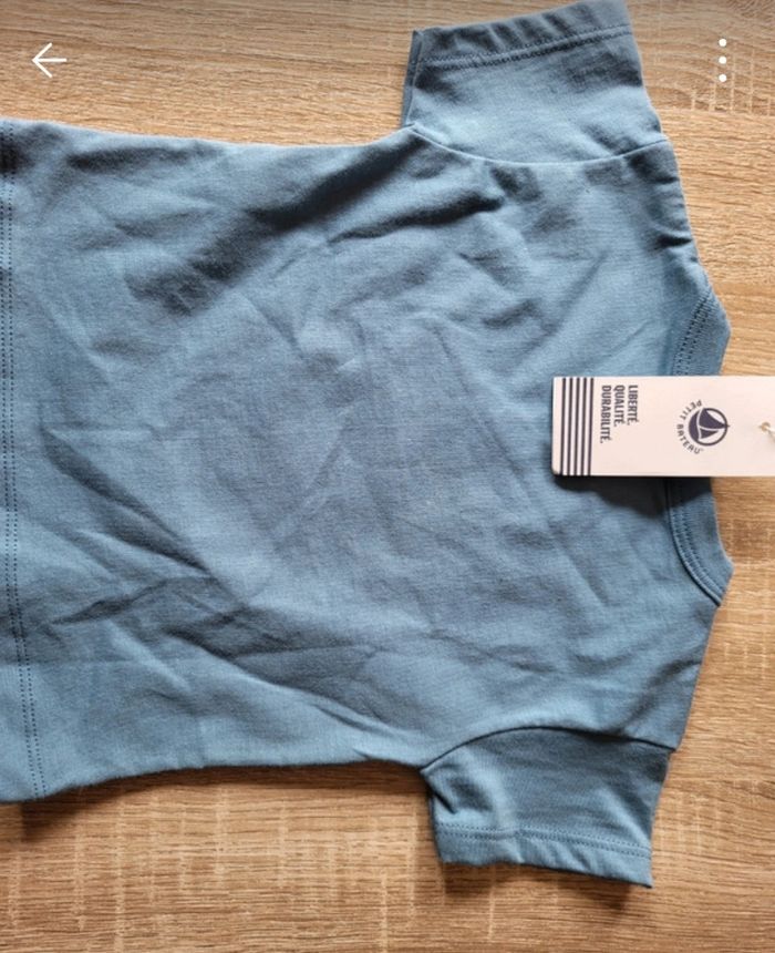 T shirt petit bateau pieuvre neuf avec étiquette - photo numéro 2