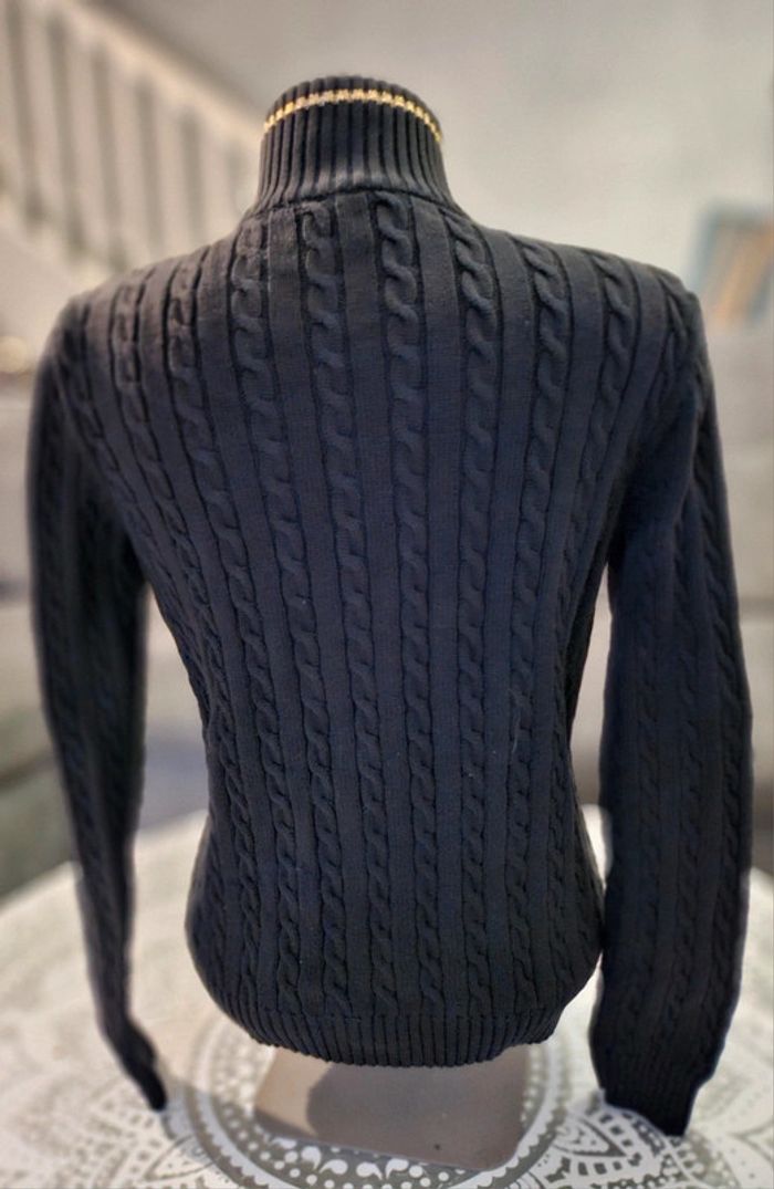 Gilet zippé torsadé Lauren ralph lauren - photo numéro 6