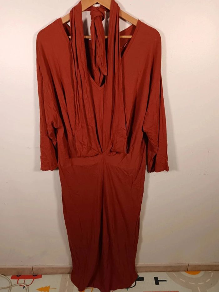 C9 robe rouille Zara L
