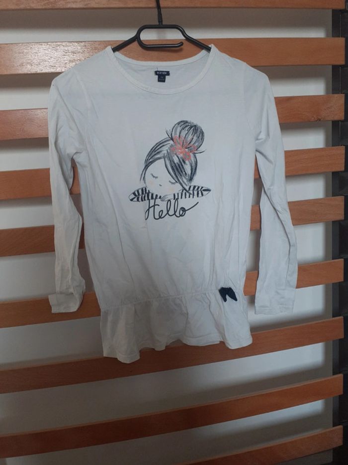Tee shirt manches longues kiabi 12 ans