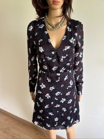 Robe imprimée neuve à manches longues Morgan taille 34 (valeur 75€)