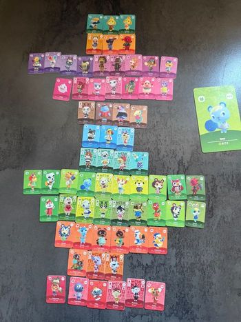 Cartes animal crossing connectable sur switch
