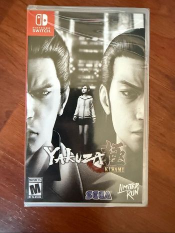 LRG#262 Yakuza Kiwami Jeu Nintendo Switch NEUF sous blister Limited Run #262