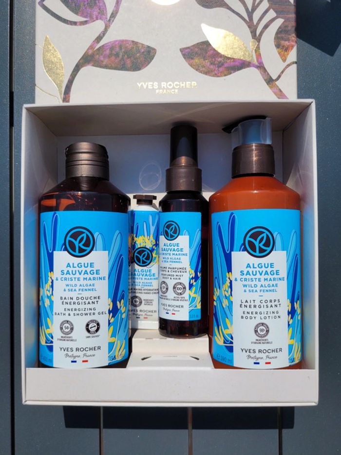Coffret cadeau Yves Rocher senteur algue sauvage - photo numéro 2