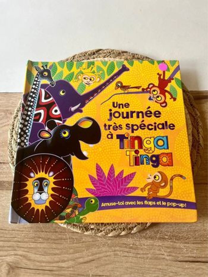Livre animé Une journée très spéciale à Tinga Tinga - Gallimard Jeunesse