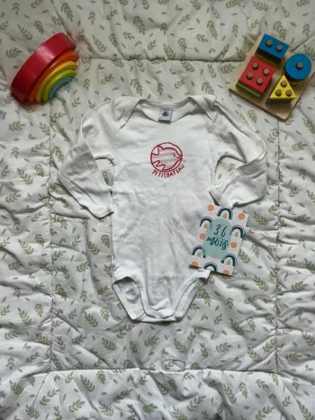 body manches longues blanc 36 mois petit bateau