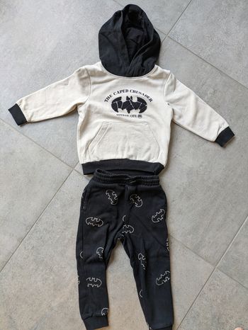 Ensemble batman jogging sweat capuche 4 ans