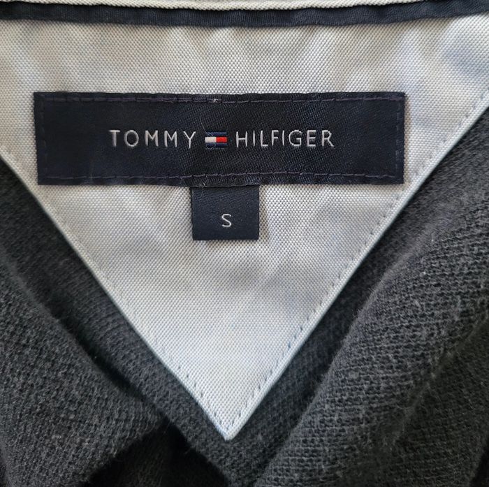 Polo manches longues noir Tommy Hilfiger Taille S - photo numéro 7