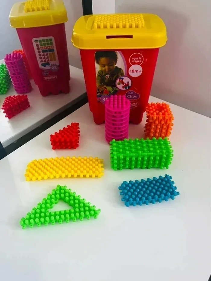 Jeu de construction clipo playskool - photo numéro 3