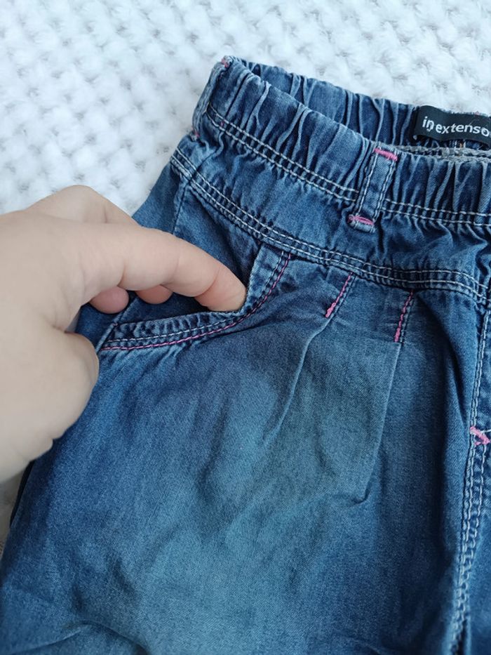 🔸 Pantalon Type Jean Bleu – In Extenso 24 Mois 🔸 - photo numéro 3