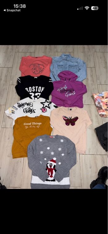 Lot de pull 12 ans fille
