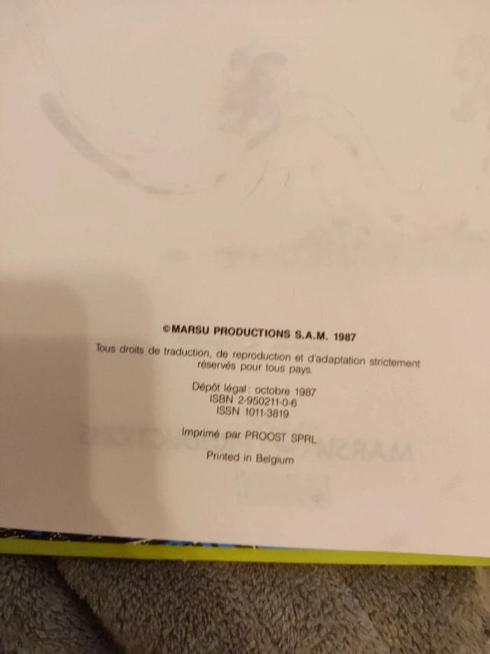 bd la queue du marsupilami 1987 - photo numéro 4