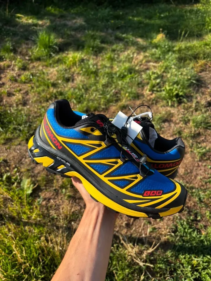 Salomon XT-6 JJJound Nautical Blue Lemon Black 🍋 - Taille 44