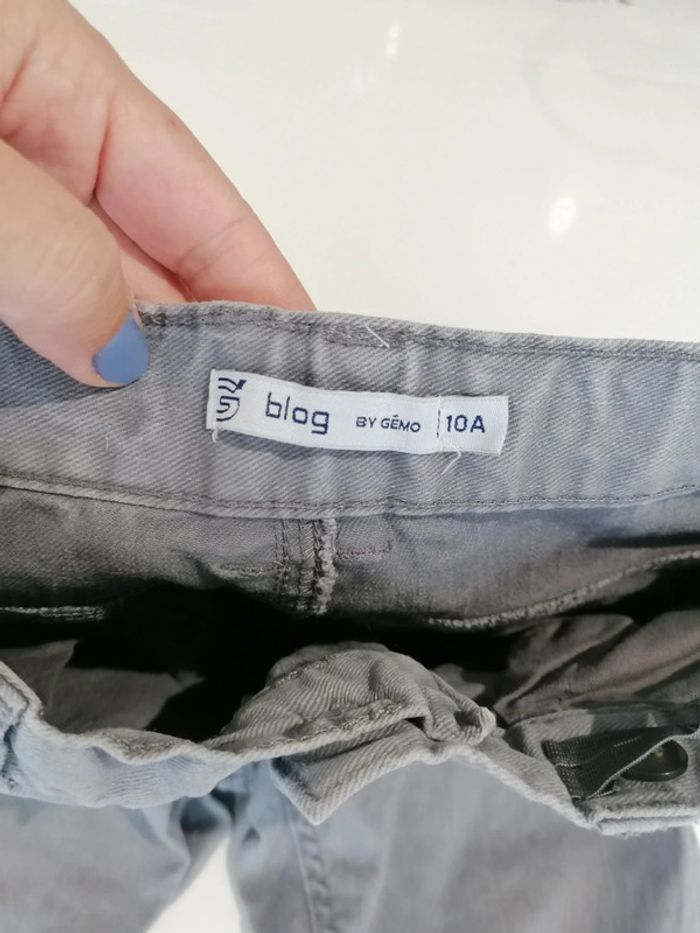 Jeans gris T 10 ans 👦🏻 - photo numéro 7