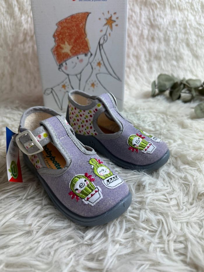 Paire de chaussons Babybotte taille 22 - photo numéro 2