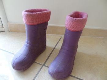 Bottes fourrées neige T 32/33