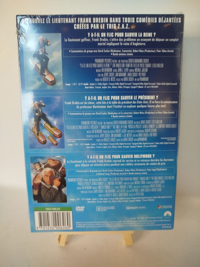 Y-a-t-il un flic ? La trilogie DVD (sous blister) - photo numéro 3