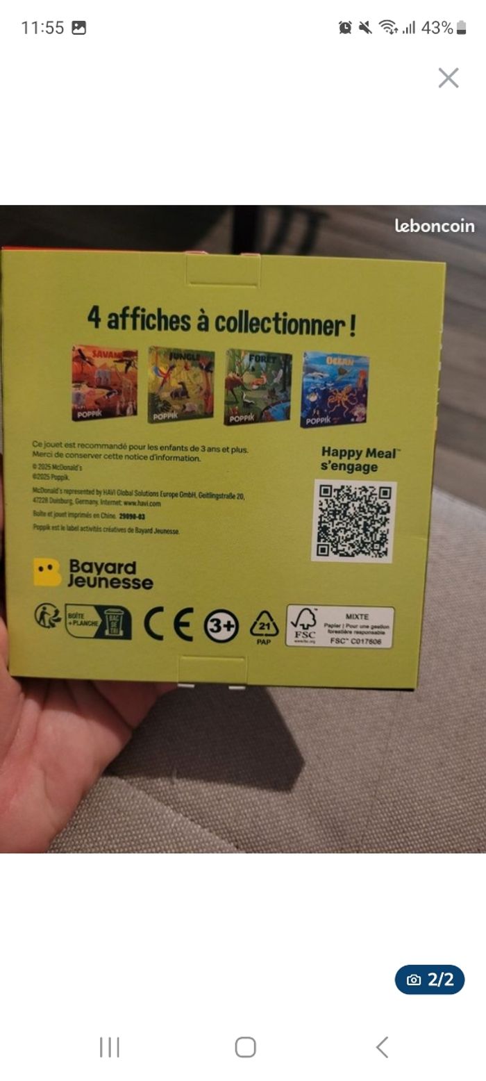 Affiche+stickers Modéle Foret - photo numéro 2