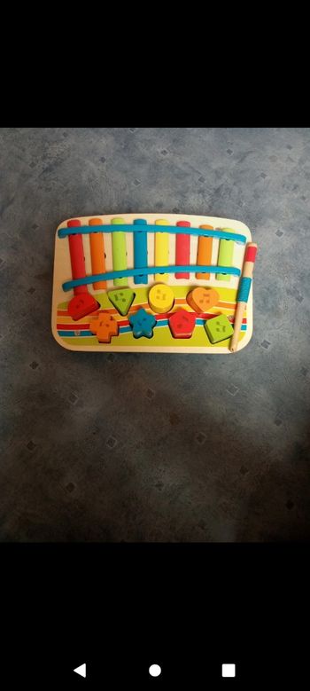 Xylophone en bois marque Lidl