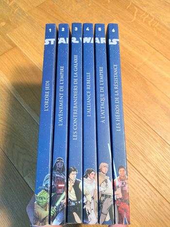 Collection complete star wars chroniques d’une galaxie lointaine vol 1,2,3,4,5 et 6