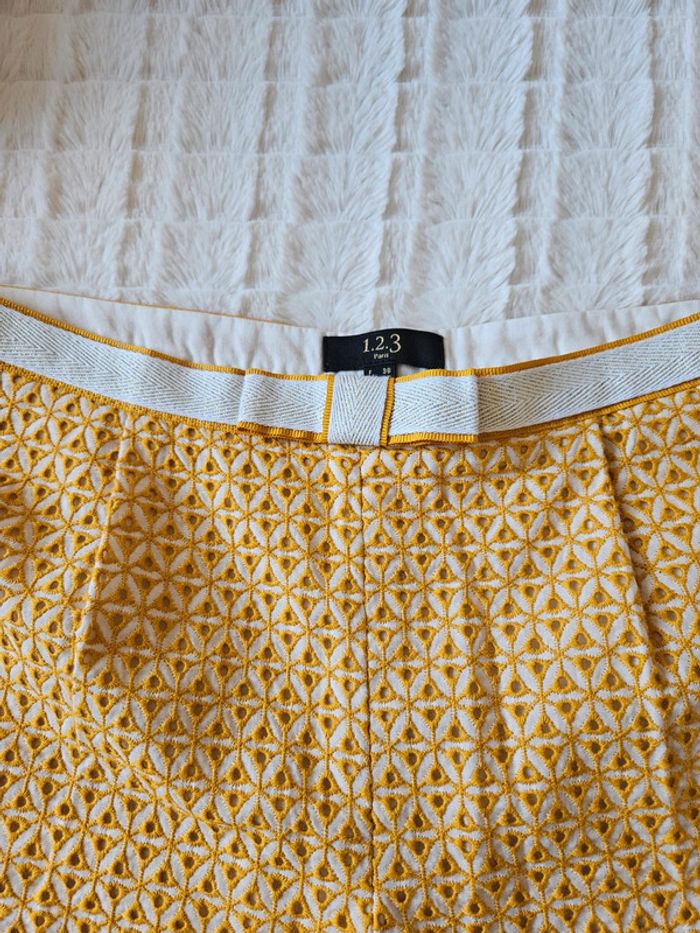 Short jaune vintage taille 38 123 Paris - photo numéro 4