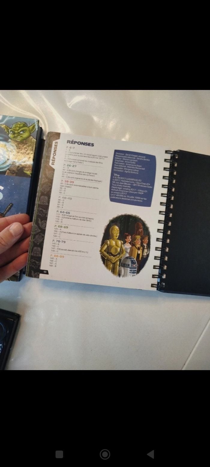 Lot 4 livres star wars pour enfants - photo numéro 8