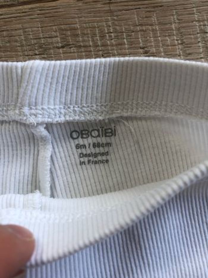 Legging - Bébé fille - Obaïbi - 6 mois - photo numéro 2