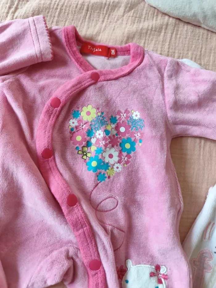Lot vêtements pour bébé fille naissance - photo numéro 5
