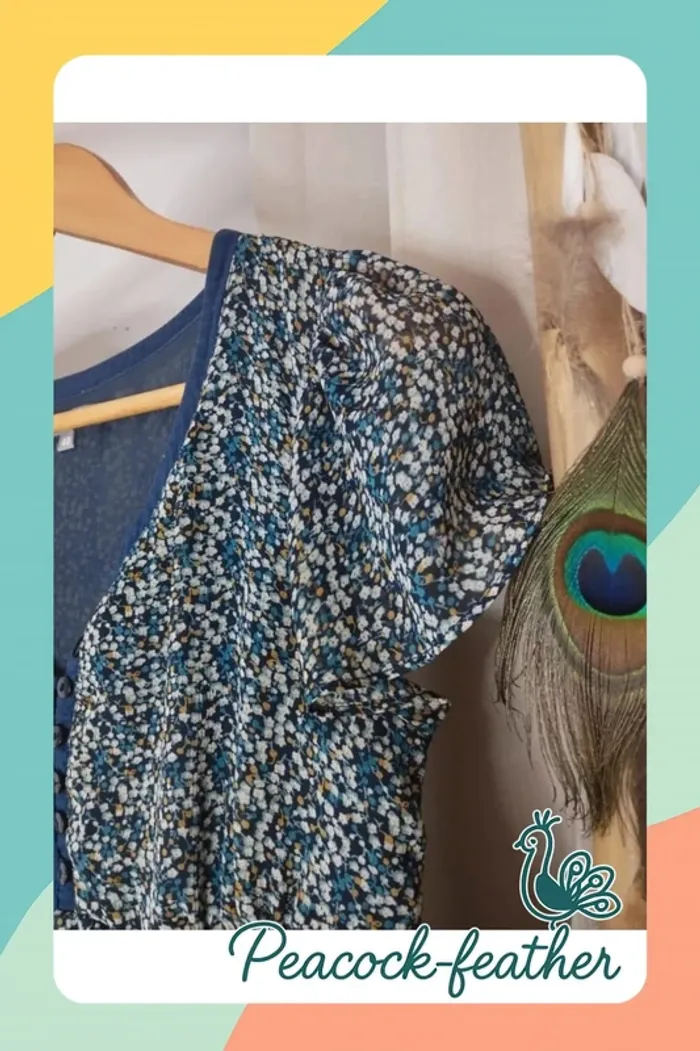 Robe bleue 40 ici et maintenant - photo numéro 4