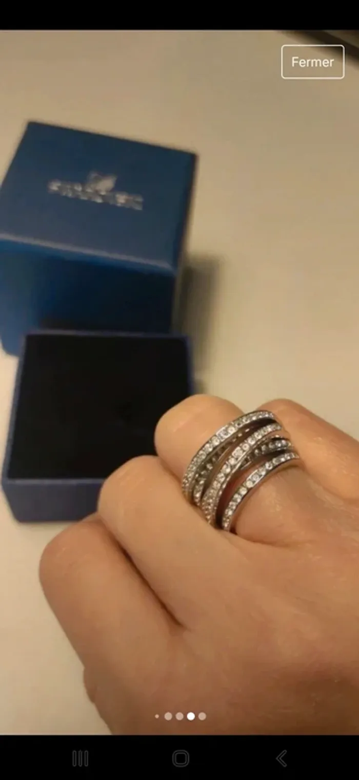Bague Swarovski - photo numéro 8