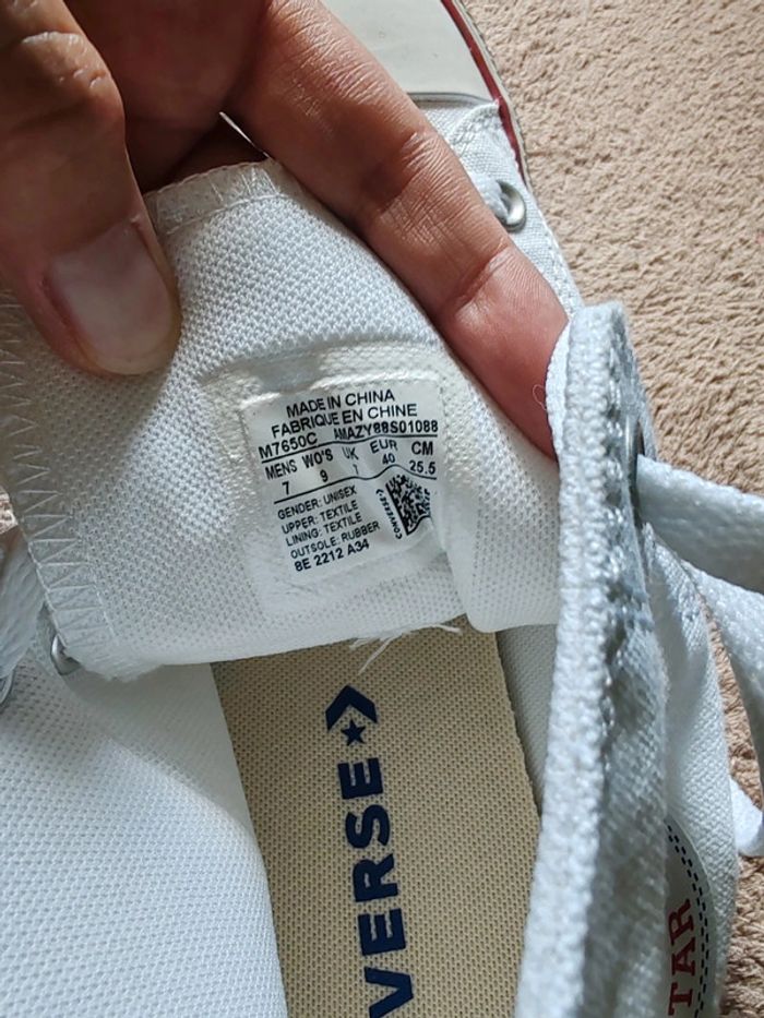 Converse blanche - photo numéro 5