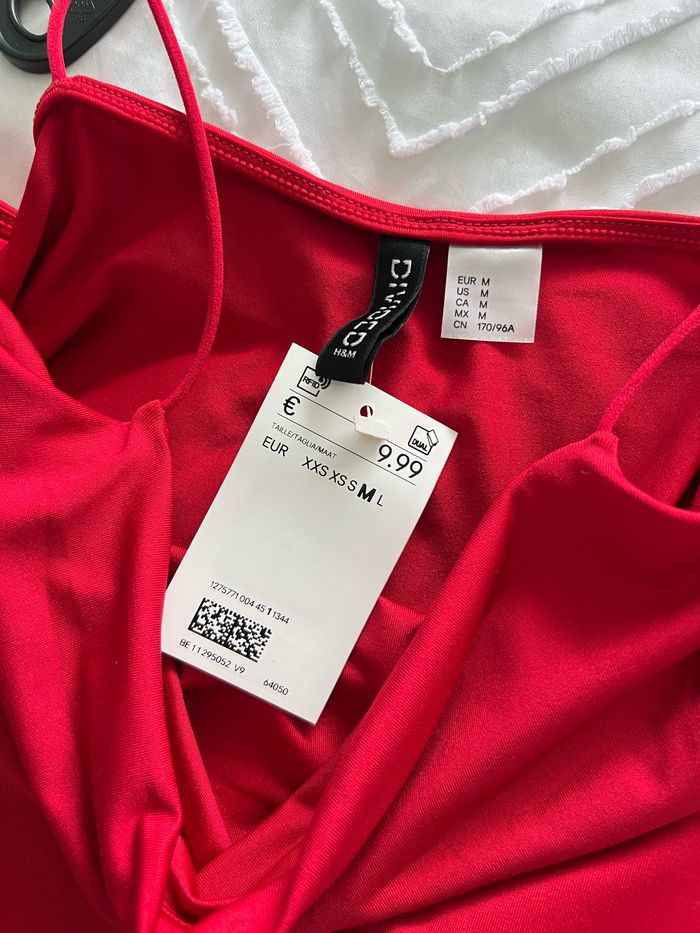 Robe rouge H&M - photo numéro 5