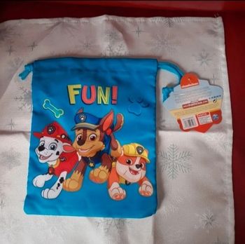 Pat Patrouille: Sac goûter/piscine/range doudou ou autre