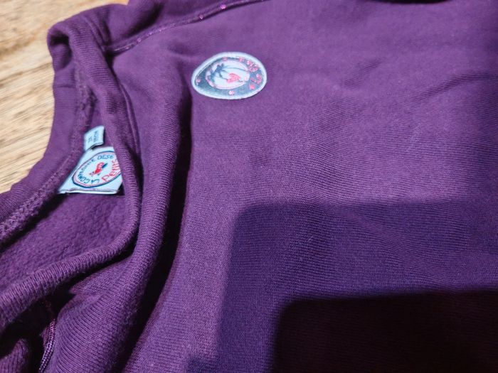Robe violette hiver fille - taille 3 ans La compagnie des petits - photo numéro 4