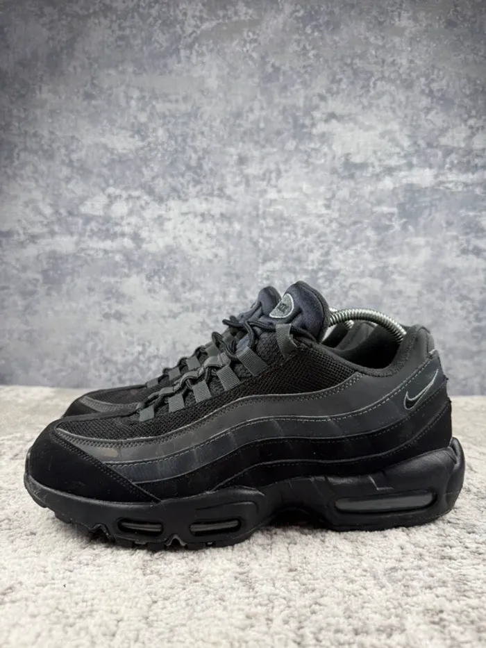 Nike Air Max 95 - Black Anthracite - Black & Grey - photo numéro 5