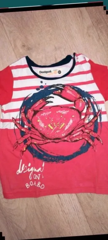 T  shirt crabe  🦀