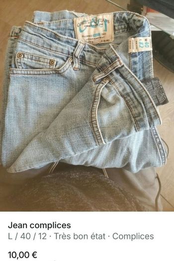 Jean marque compliques