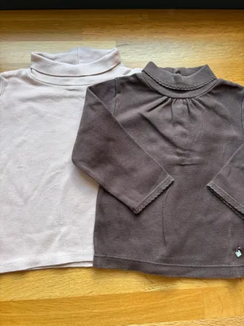 Lot 2 sous pulls Bonpoint/jacadi 18 mois fille