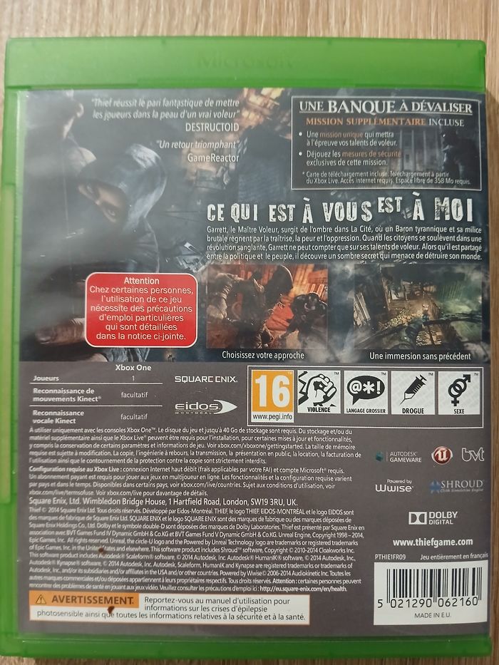 Thief xbox one - photo numéro 3