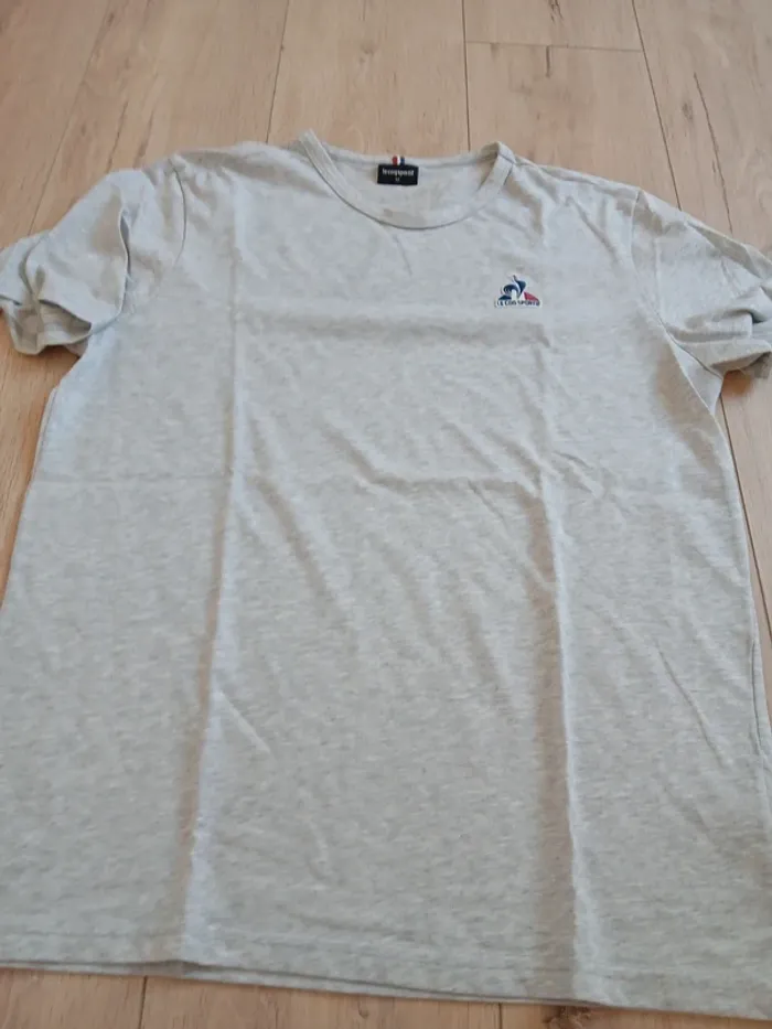Tee shirt gris le coq sportif