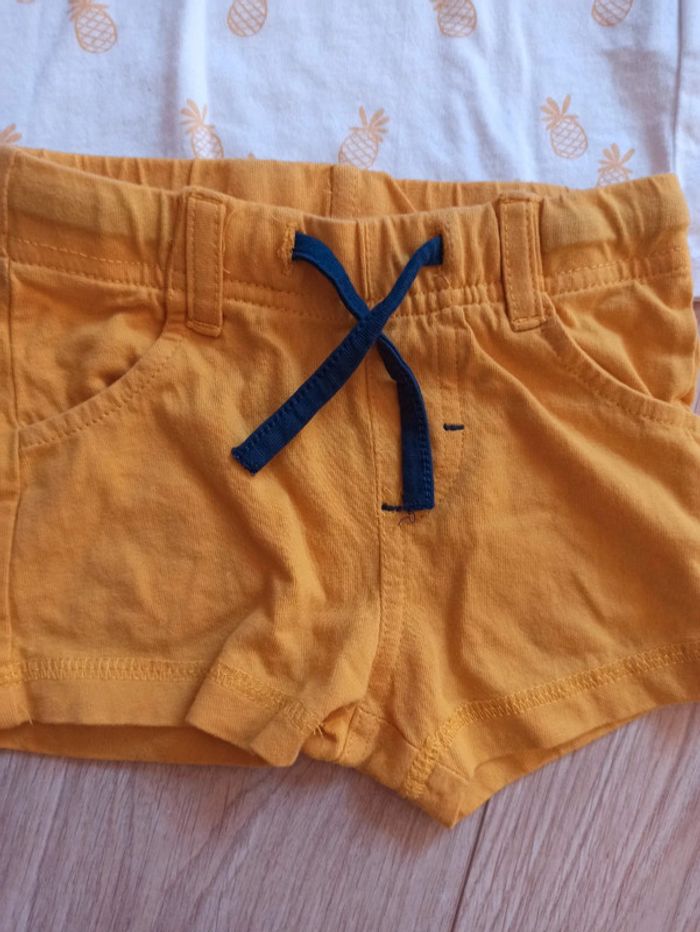 Ensemble short t-shirt garçon - photo numéro 2