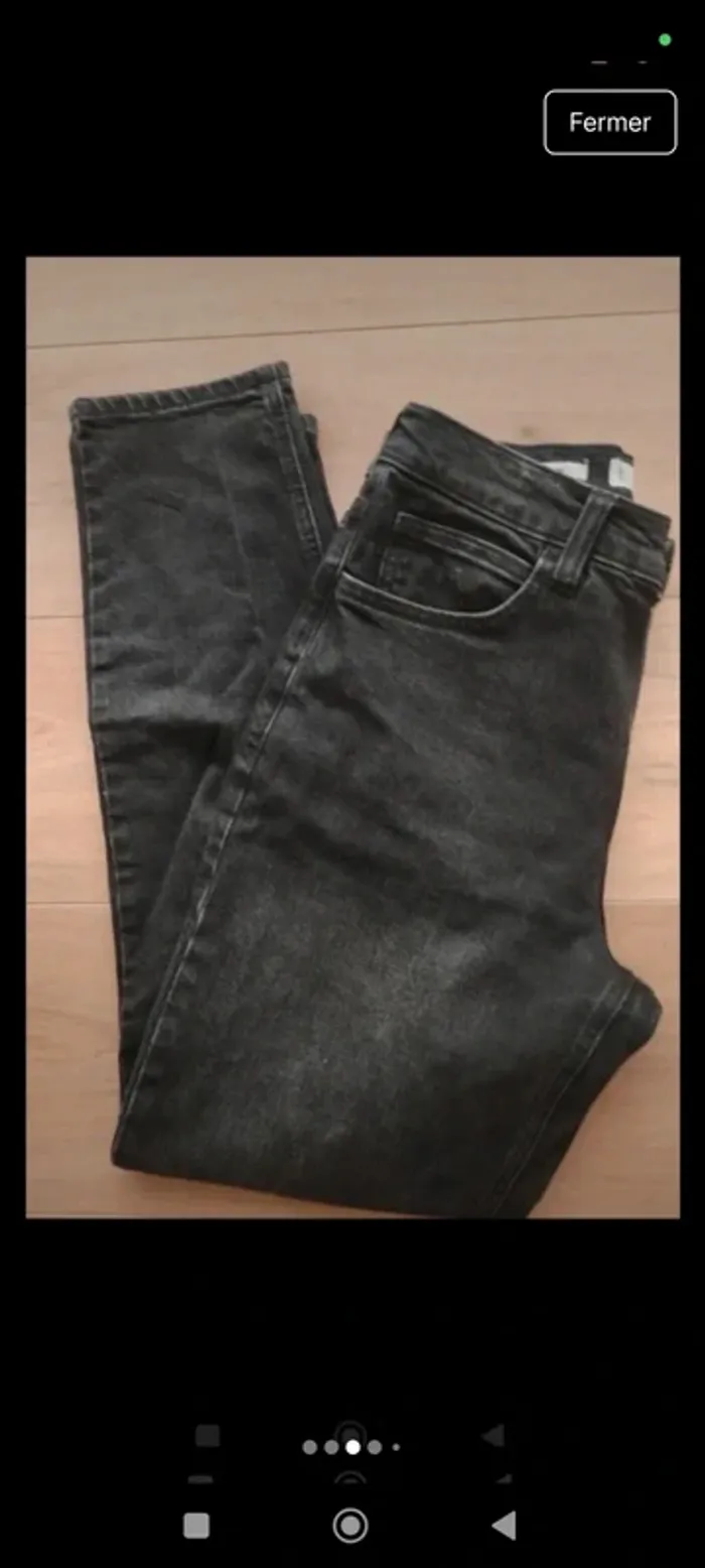 Jean noir newmom Mango S - photo numéro 5