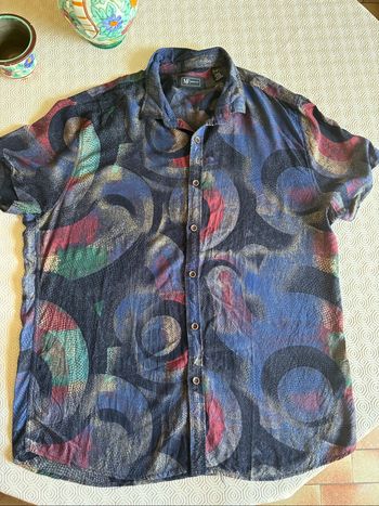 Chemise style rétro 80’s slim fit