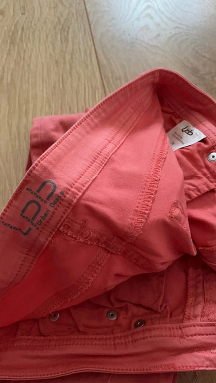 Pantalon slim corail LPB - photo numéro 4