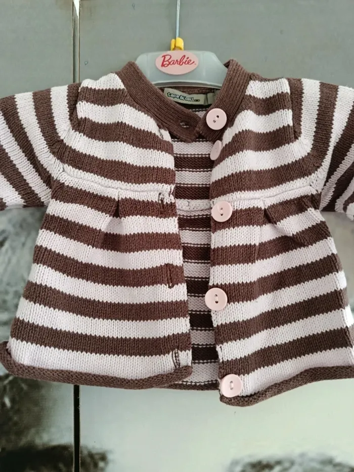 Gilet bébé fille tape à l'oeil - photo numéro 2