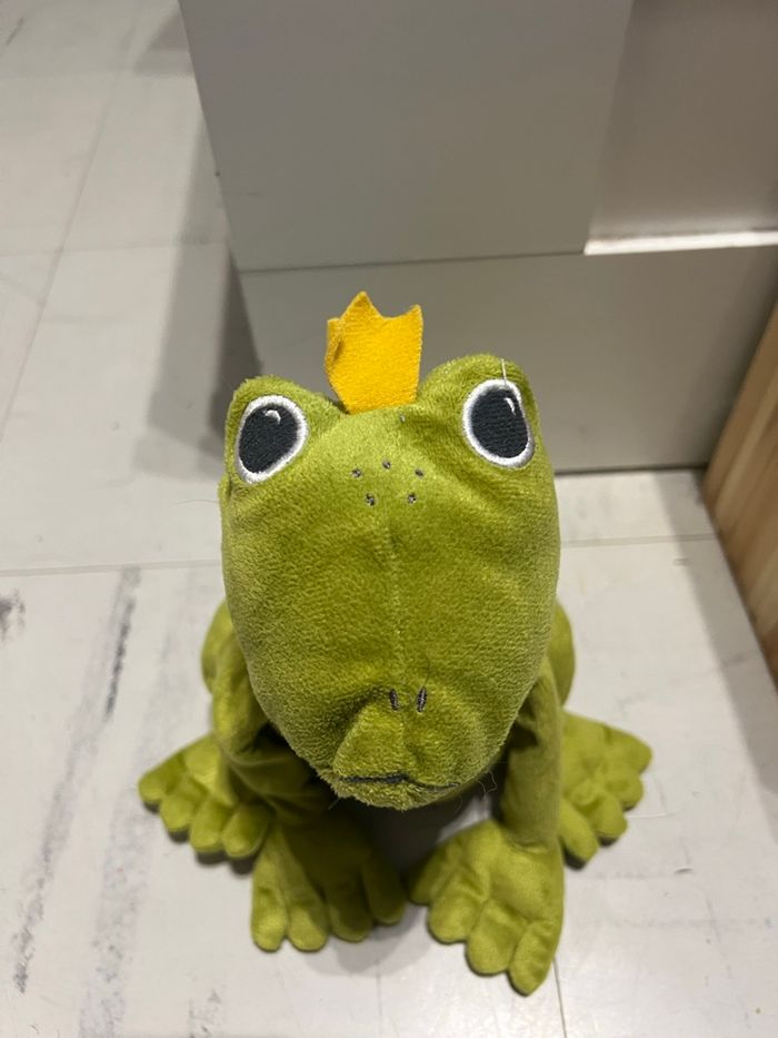 Peluche reversible prince et la grenouille ikea - photo numéro 3