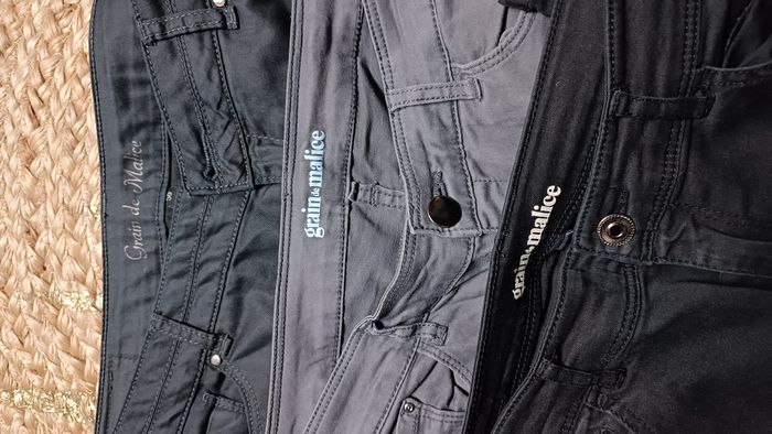 Lot de 7 jeans grain de malice GDM taille 38 femme - photo numéro 7
