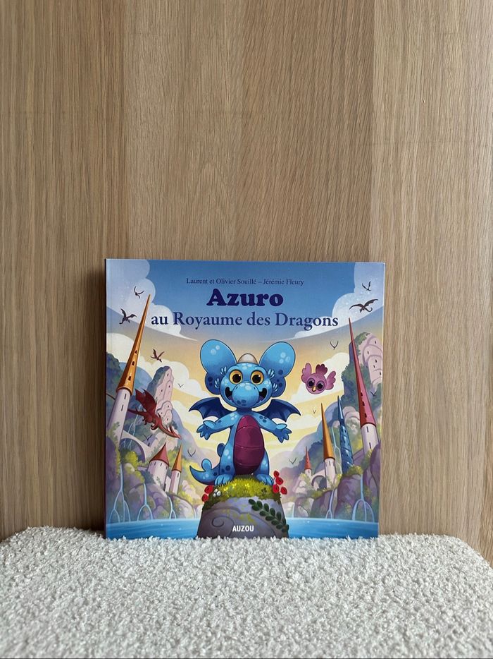 Livre azuro au royaume des dragons