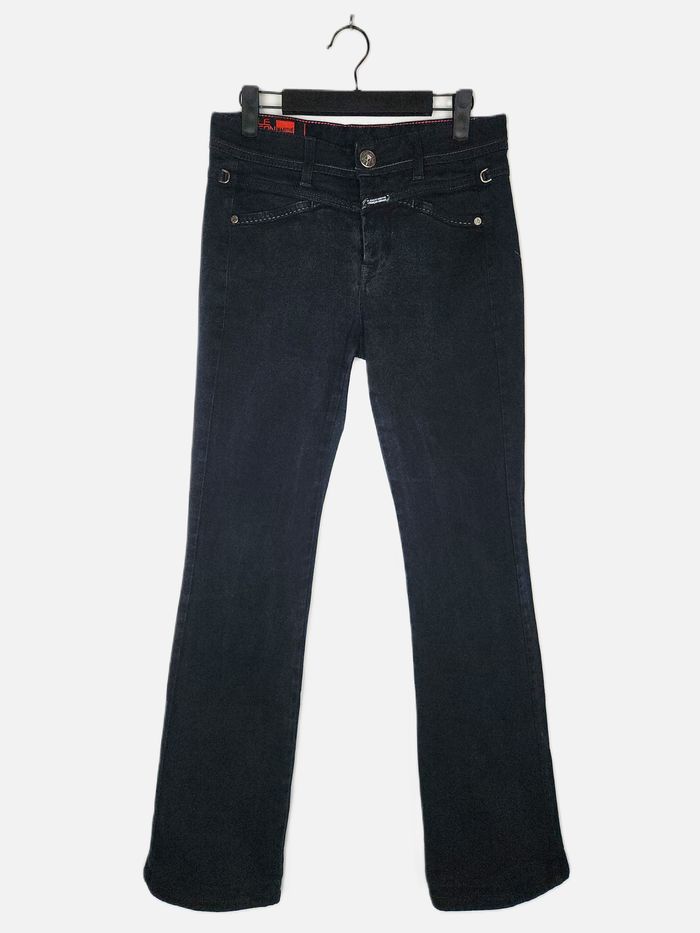 Jean bootcut noir Marithé François Girbaud Taille 37 W27