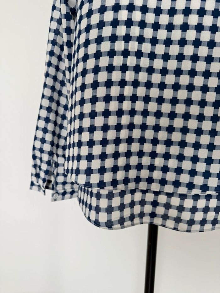 Chemise camisa blanc volant blouse fluide Camilia Overhemd folder Blusa Camicetta femme woman - photo numéro 7